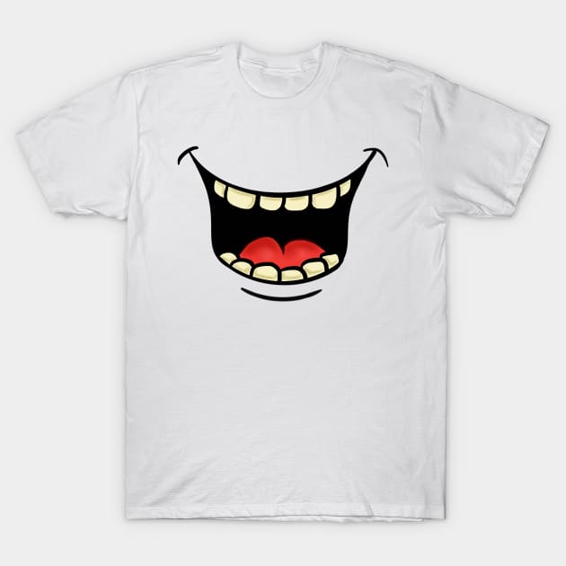 Open Mouth T-Shirt by tabslabred